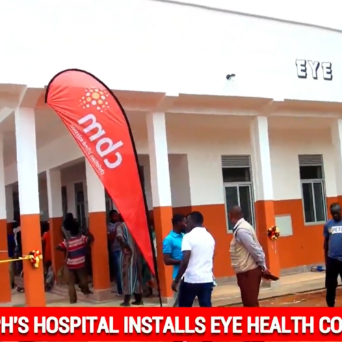 Installation of the new Eye Health Complex