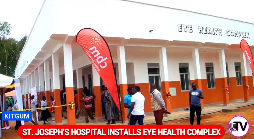 Installation of the new Eye Health Complex